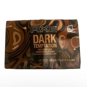 AXE Dark Temptation Face & Body Soap - 4 Bars